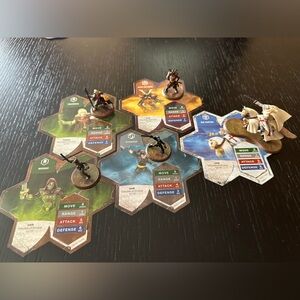 Heroscape - Wave 8 Defenders of Kinsland - Heroes of the Molten Sea